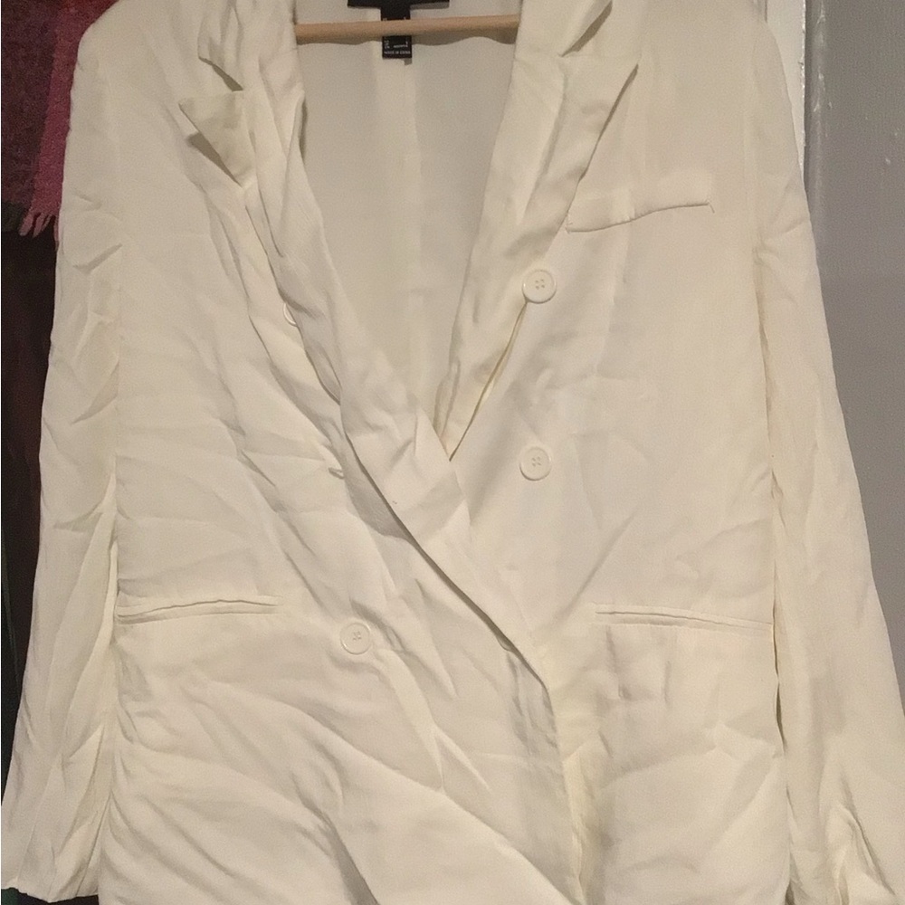 Forever 21 Cream Blazer